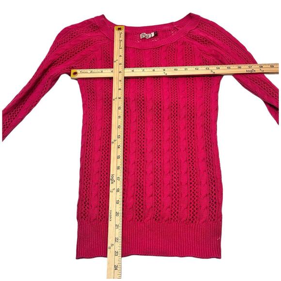 So Clothing Size Small Vintage Knitted Sweater Lightweight Perfect Layering Top - Picture 3 of 4